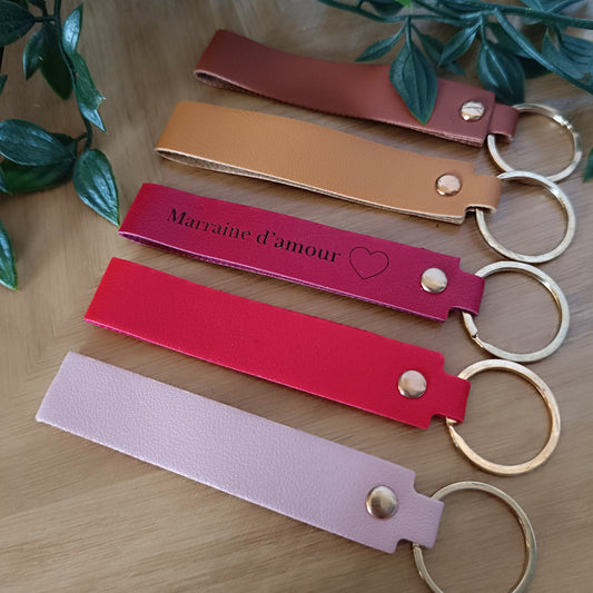 Porte clé Simili cuir