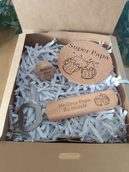 Coffret cadeau "Fete des pères"